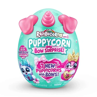 Игровой набор   Rainbocorns  сюрприз в яйце  Puppycorn  Bow Surprise(плюш щенок, мини  питомец