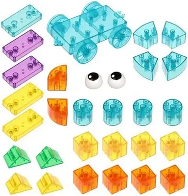 Магнитный конструктор "Веселые кубики" 30 деталей