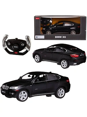 Машина р/у 1:14 BMW X6, цвет чёрный 2.4G
