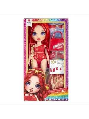 RAINBOW HIGH Кукла Swim Руби Андерсон 28 см красная 