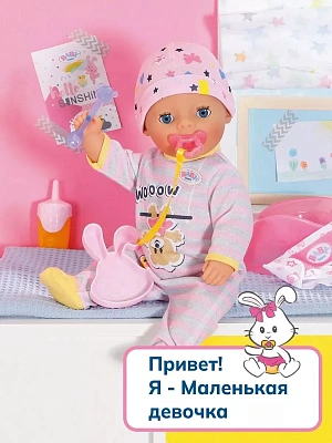 BABY born Интерактивная кукла Маленькая девочка 36 см