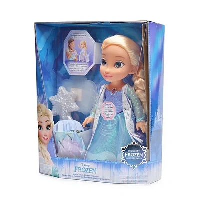 Интерактивная кукла Disney "Холодное Cердце: Снежинка Эльзы" (35 см, подвижн., звук, свет