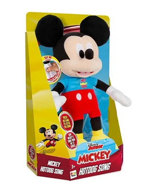 Мягкая игрушка "Клуб Микки Мауса: Поющий Микки" (40 см, песня)