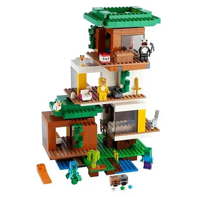 Конструктор LEGO Minecraft Современный домик на дереве