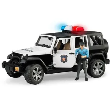 Внедорожник Jeep Wrangler Unlimited Rubicon Полиция с фигуркой