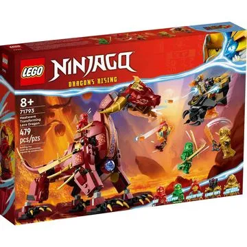 Игрушка Конструктор LEGO  Ninjago Heatwave Transforming Lava Dragon 
