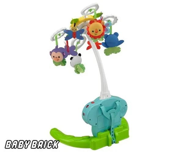 FISHER-PRICE “Маттел“ Напольный мобиль “Друзья из тропического леса“