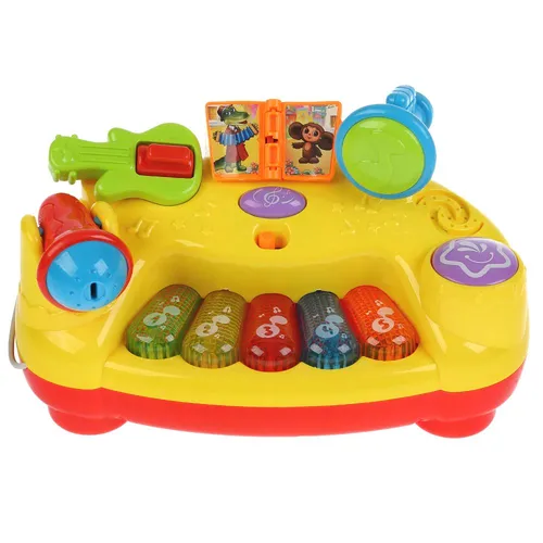 Интерактивное Пианино “Умка“ С Микрофоном, Свет+Звук (10 Песен ИЗ М/Ф)