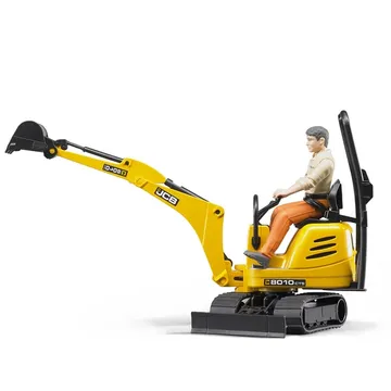 Bruder Мини экскаватор JCB 8010 CTS и рабочий