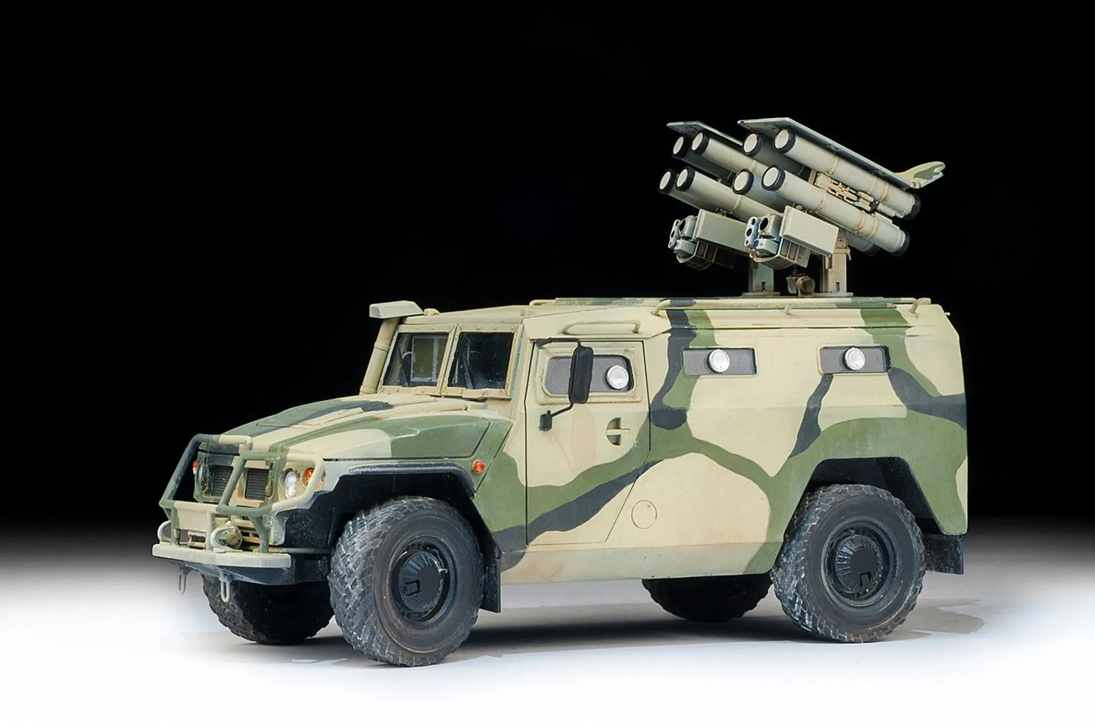 Российский БронеавтомобильГАЗ “Тигр“ с Птрк “Корнет-Д“