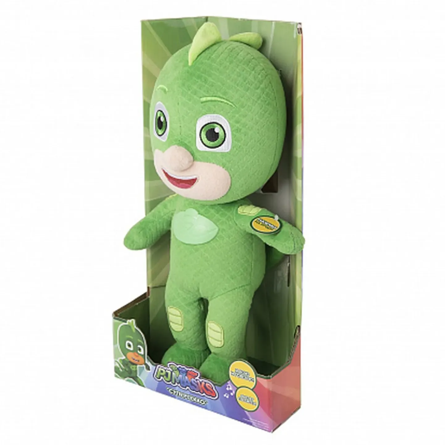 PJ masks Мягкая игрушка со звуком Гекко