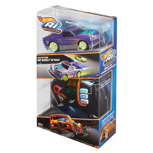 Hot Wheels Машинка р/у и пульт для умной трассы