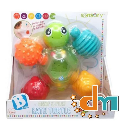 Черепаха для купания “Щелкай и играй“