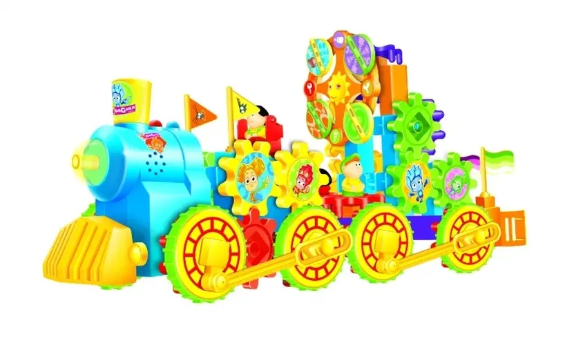 Конструктор Фиксики “Паровой путешественник“ (100 дет.)