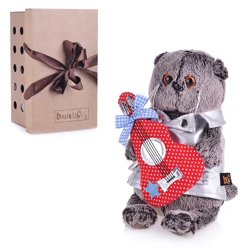 BUDI BASA Басик в жилете с гитарой, 30 см