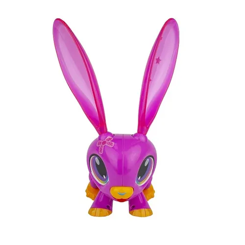 1TOY Игрушка РобоЛайф Кролик интерактивный (модель для сборки) с аксессуаром, 2хАА бат (не входят) 3