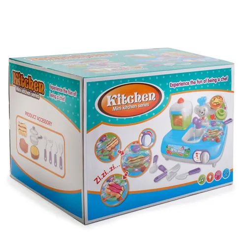 Набор Игровой Кухня, Плита НА Бат., Продукты (Меняют Цвет), Аксесс. В Кор 31,6х21,8х21,6СМ