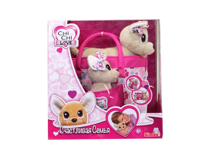 Chi Chi Love Плюшевые собачки Счастливая семья Simba