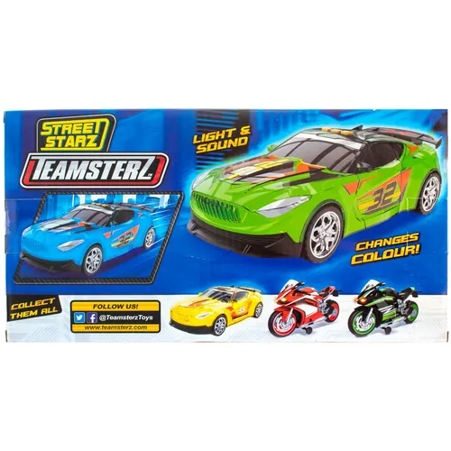 Машинка Street Starz (зеленая/голубая)