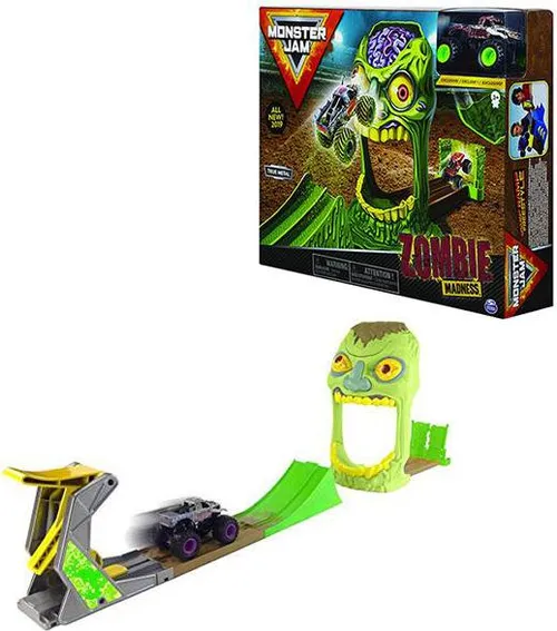 Монстр Джем набор машинок Зона Зомби