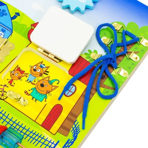 Бизиборд Три Кота “Где Живут Коты“