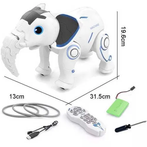 Робот на р/у “Пультовод. Слоник“ (свет, звук, движение, русский язык)