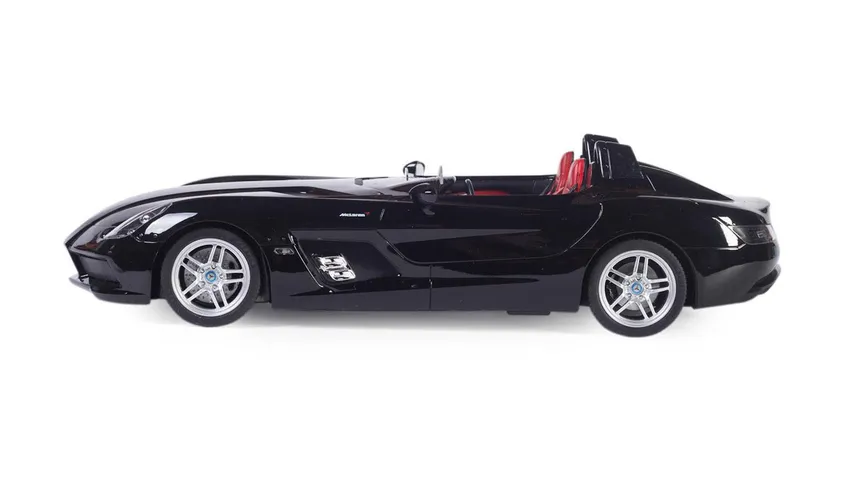 Машина р/у 1:12 Mercedes-Benz SLR, 50х22х20.5см, цвет чёрный 27MHZ