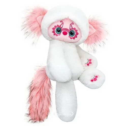 BUDI BASA Лори Колори Юки (белый), 25 см