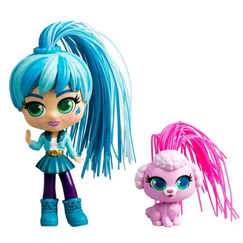 CURLI GIRLS Путешественница Адели с пуделем Фиджи