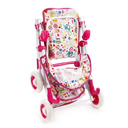 Коляска прогулочная “Фантазия“малин.,42х35х65см