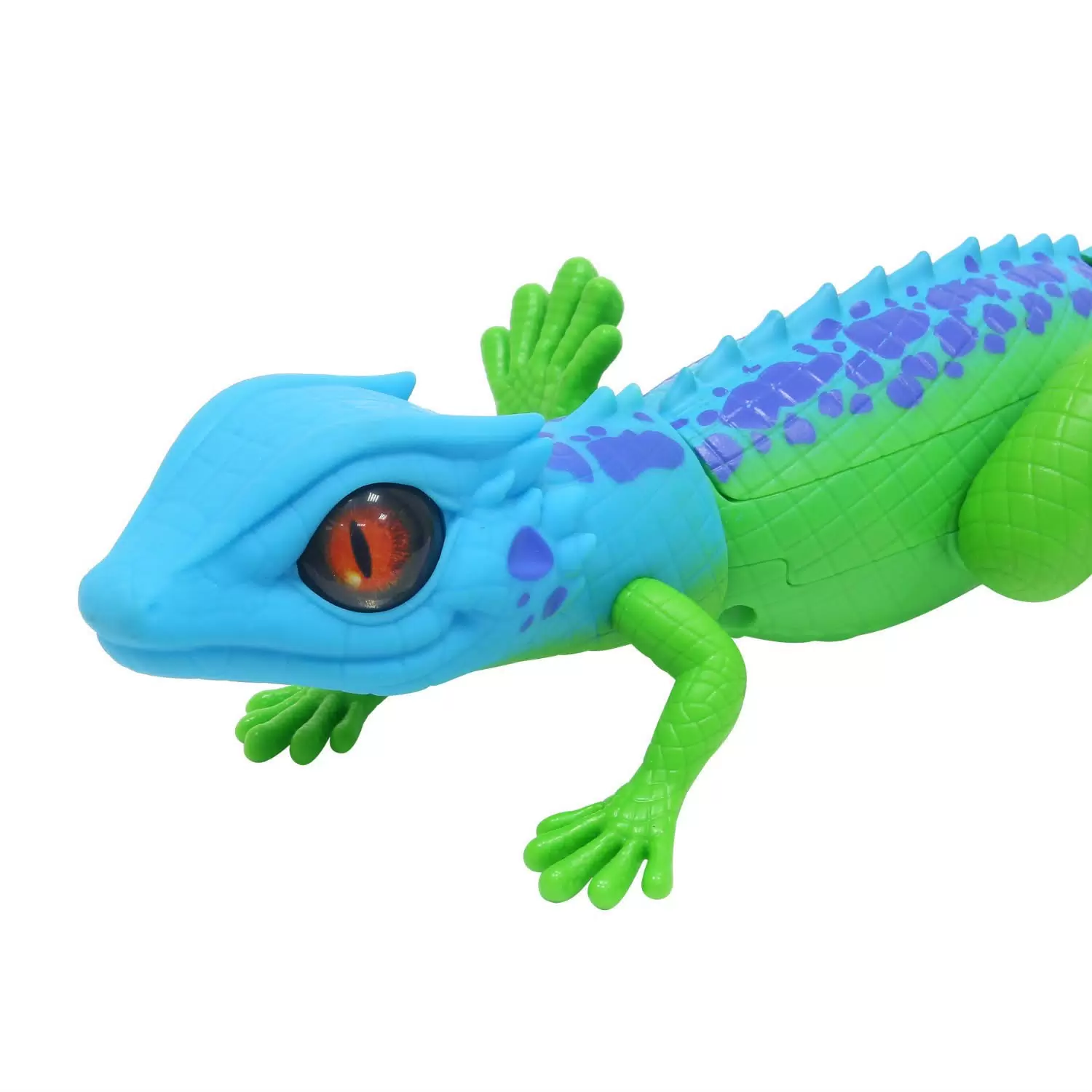 ZURU Игрушка Робо-ящерица RoboAlive(Зел -Син), 2 х1,5vAA бат (в компл не входят) 