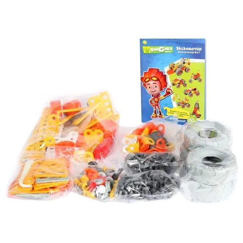 Конструктор Фиксики “Экскаватор“ (6 моделей в 1)