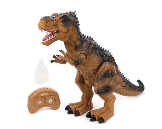 Динозавр на р/у “Планета динозавров. Тиранозавр Рекс“, пускает пар, звуковые и световые эффекты