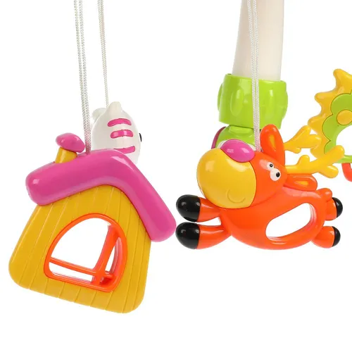 Музыкальная карусель на кроватку в мире животных Умка