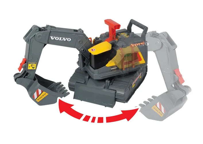 Экскаватор Volvo 30 см свет звук Dickie Toys