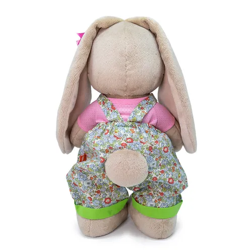 BUDI BASA Зайка Ми в летнем комбинезоне (большой) (В1), 32 см