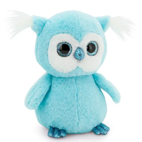 Пушистик Совёнок голубой 35 см