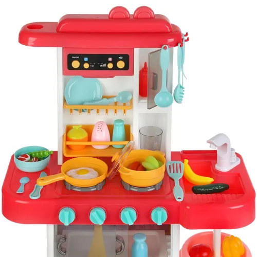 Кухня “Царевны“ с водой и набором посуды, 72см, свет, звук ТМ “Играем Вместе“