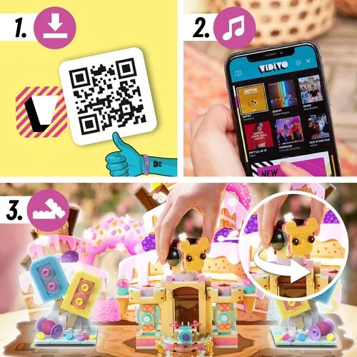 Конструктор LEGO VIDIYO “Сцена карамельного замка“