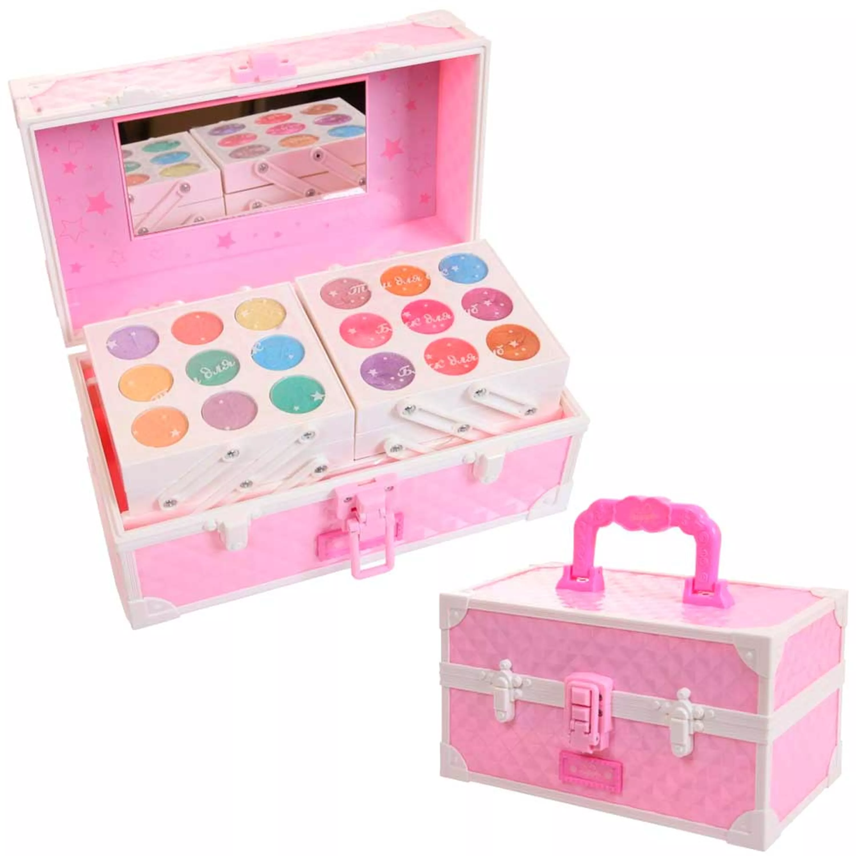 Зефирка “романтическая“ серия. Набор декоративной косметики для девочек в кейсе-чемоданчике