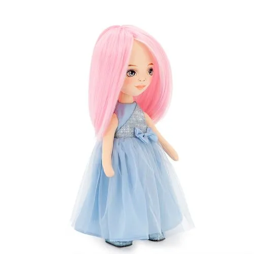 Billie в голубом атласном платье 32 см, Серия: Вечерний шик 