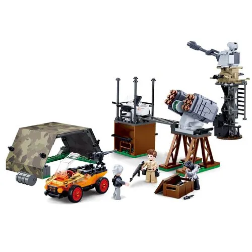 Конструктор пластмассовый Sluban “Спецназ: Атака с воздуха“ (830 дет.)