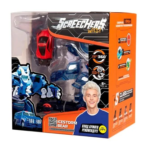 Screechers Wild Игровой набор Айс Беар L2