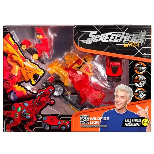 Screechers Wild Игровой набор Вайлдфаер Лайн L3.