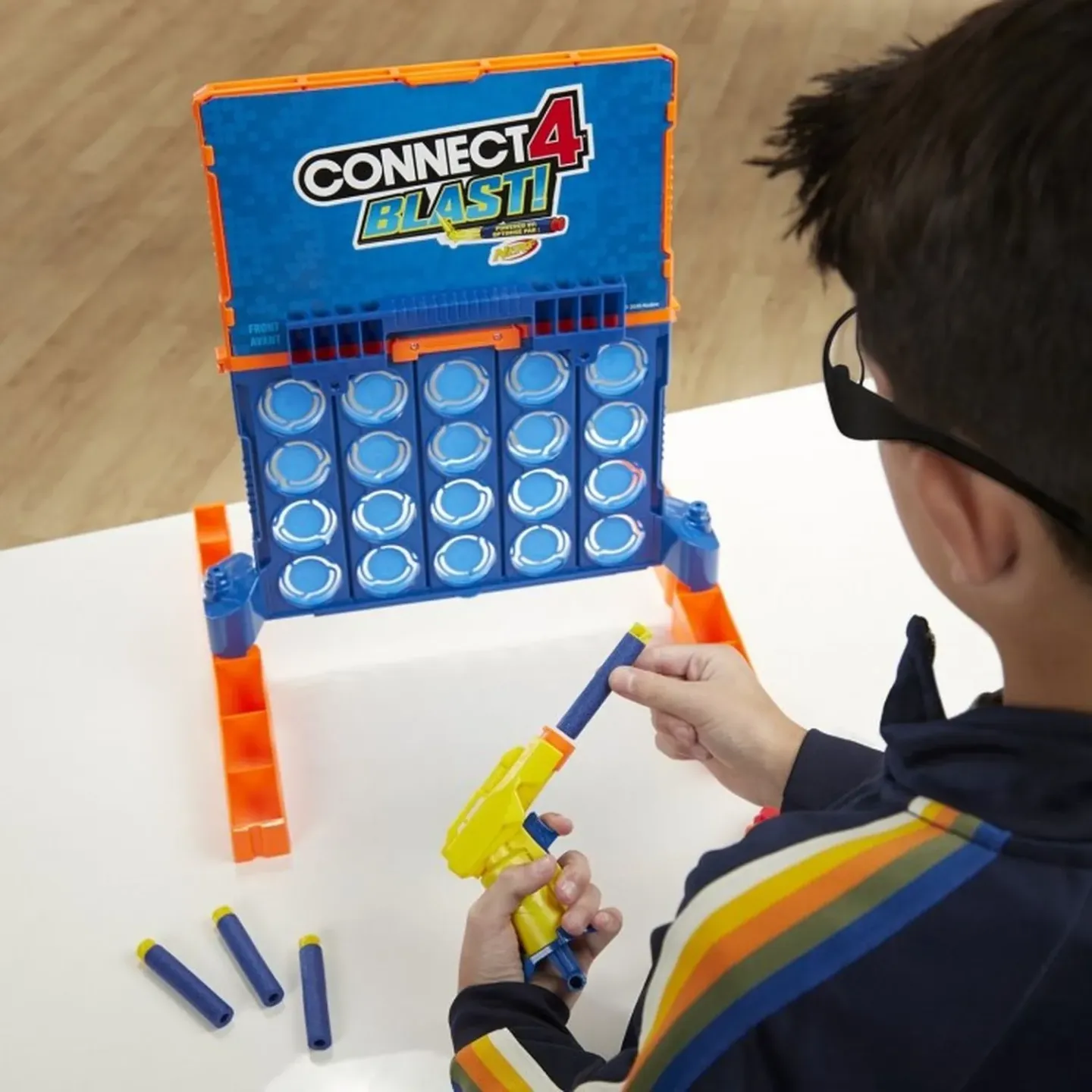 NERF Игра настольная Собери 4