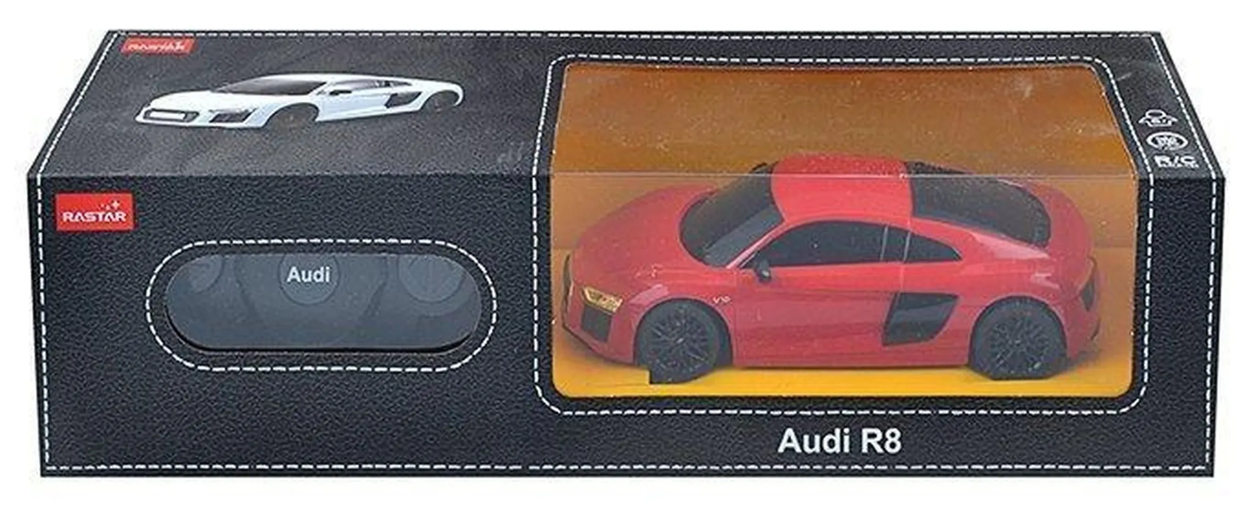 Машина р/у 1:24 AUDI R8 2015 Version Цвет Красный