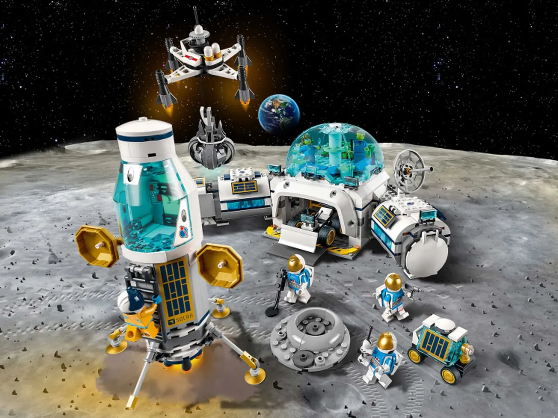 Конструктор LEGO  Лунная научная база