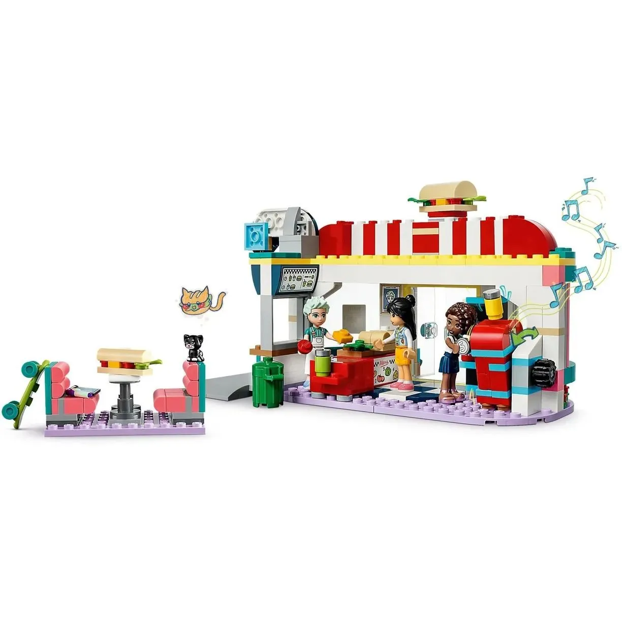 Конструктор LEGO Friends  Ресторанчик в центре Хартлейк Сити