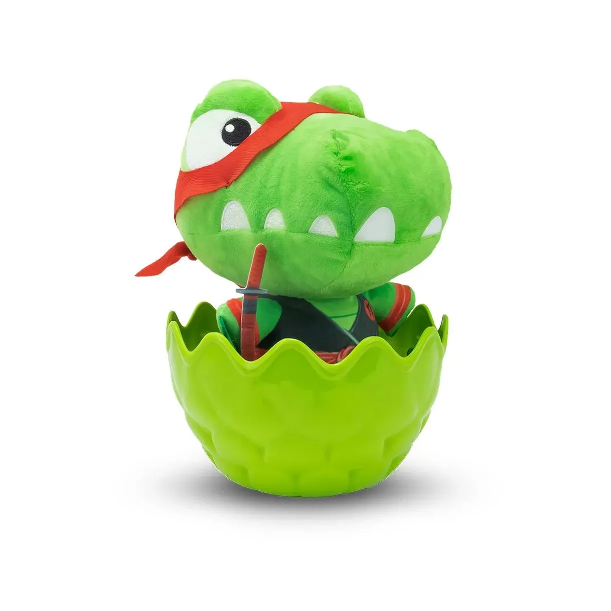 Игрушка мягконабивная динозавр 22 см «Crackin'Eggs» в яйце. Серия Ниндзя 