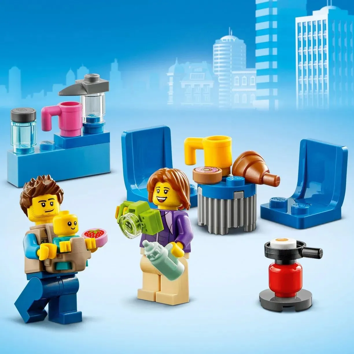 Конструктор LEGO CITY Great Vehicles Отпуск в доме на колесах
